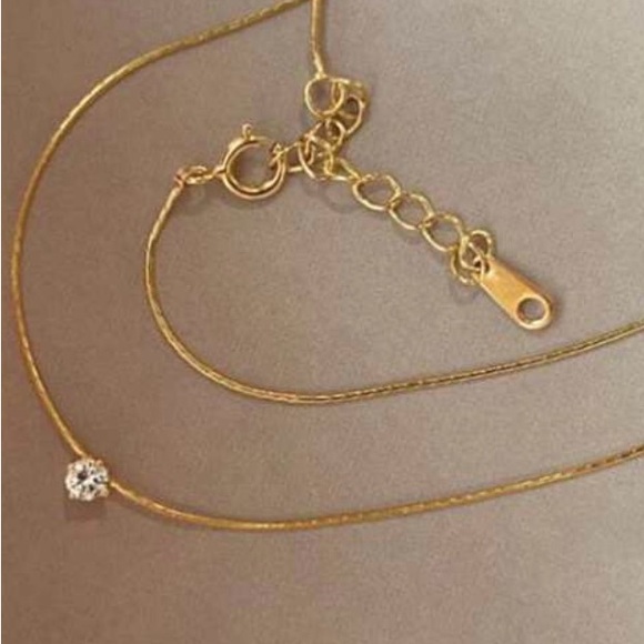 Anthro Snake Chain Dainty Gem - Picture 2 of 2